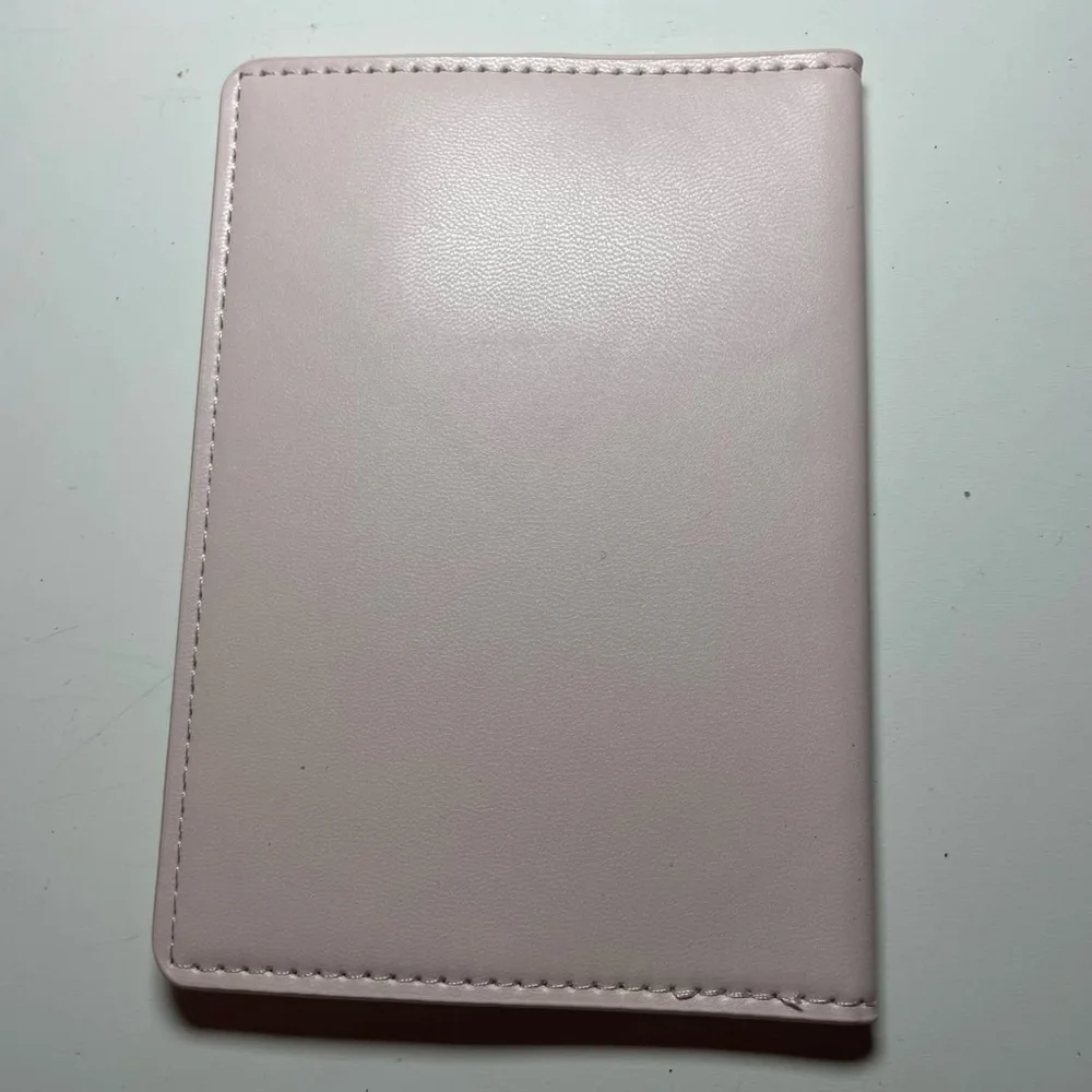 Dior Blush Pink Starry Passport Cover Case